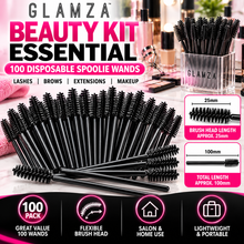 Load image into Gallery viewer, Glamza Disposable Mascara Wands - Pack of 100 with Free UK Postage