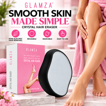 Load image into Gallery viewer, Glamza Crystal 'Hair Eraser' - The Stone Shaped Instant Hair Removal Device - Non Electric Epilator - 3 Great Colours!