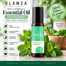 Load image into Gallery viewer, Glamza Premium Essential Oils 10ml, 100% Pure Lavender, Orange, Peppermint, Eucalyptus, Rosemary, Rosehip, Free Delivery