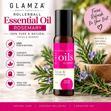 Load image into Gallery viewer, Glamza Premium Essential Oils 10ml, 100% Pure Lavender, Orange, Peppermint, Eucalyptus, Rosemary, Rosehip, Free Delivery