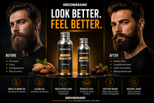 Load image into Gallery viewer, Groomarang Sweet Almond &amp; Jojoba Beard Oil - 30ml &amp; 100ml