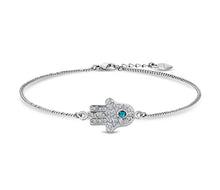 Load image into Gallery viewer, Diamond Style London - Hamsa Anklet (Item code: Hamsaanklet)