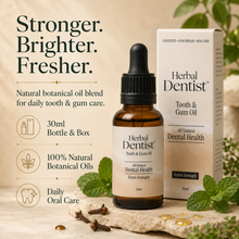 Load image into Gallery viewer, Herbal Dentist™ Tooth &amp; Gum Oil 30ml – Extra Strength | Natural Dental &amp; Gum Care