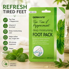 Load image into Gallery viewer, Derma V10 Deep Moisturising Foot Packs Vitamin E Enriched - Free Postage