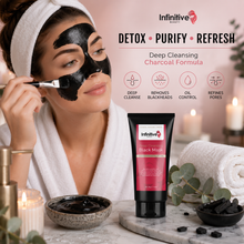 Load image into Gallery viewer, Infinitive Beauty Charcoal Blackhead Peel-Off Mask – Deep Pore Cleansing &amp; Oil Control | Free UK Delivery