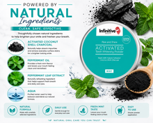 Load image into Gallery viewer, IB Rise &amp; Shine Activated Charcoal Teeth Whitening Powder – 50g