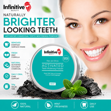 Load image into Gallery viewer, IB Rise &amp; Shine Activated Charcoal Teeth Whitening Powder – 50g