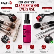 Load image into Gallery viewer, Infinitive Beauty Active Disinfectant Cleaner &amp; Steriliser Spray | Derma Roller &amp; Makeup Brush Cleaner | 50ml &amp; 100ml | Free UK Delivery