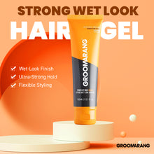 Load image into Gallery viewer, Groomarang Power of Man &#39;Gummy&#39; Strong Wet Look Hair Gel 150ml