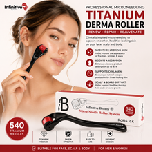 Load image into Gallery viewer, Infinitive Beauty 540 Derma Roller in Titanium Alloy  - Unisex