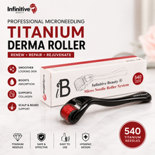 Load image into Gallery viewer, Infinitive Beauty 540 Derma Roller in Titanium Alloy  - Unisex