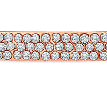 Load image into Gallery viewer, Diamond Style London - Java Bracelet in Rose Gold with Rose (Item code: Javarose)