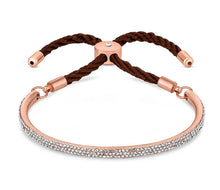 Load image into Gallery viewer, Diamond Style London - Java Bracelet in Rose Gold with Rose (Item code: Javarose)