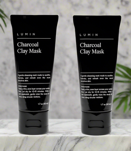 Lumin Skincare Charcoal Clay Mask 50ml or 100ml