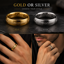 Load image into Gallery viewer, Lord of the Rings - Gold Ring and Silver Ring