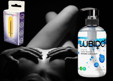 Load image into Gallery viewer, Adult - Loving Joy 10 Function Bullet Vibrator (Gold or Black) + Lubido Lube (250ml or 500ml) – FREE UK Delivery