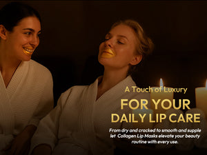 Gold Collagen & Hyaluronic Face Mask, Eye Mask & Lip Mask Bundles