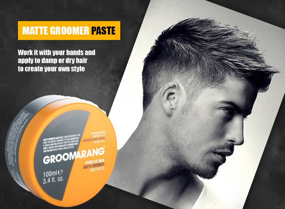 Groomarang Power of Man 'Matte Groomer' Hair Paste 100ml