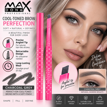 Load image into Gallery viewer, Maxdona Professional Retractable Eyebrow Pencil - Pink | Precision &amp; Long-Lasting Eyebrow Definition | Free UK Postage