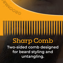 Load image into Gallery viewer, &quot;The Groomarang™&quot; Beard Shaping and Beard Styling Comb