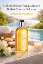Load image into Gallery viewer, Molton Brown Flora Luminare Bath and Shower Gel 300ml