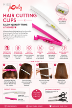 Load image into Gallery viewer, Miss Pouty Hair Cutting Clips &amp; Optional Scissors Kit