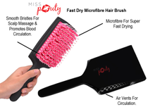 Load image into Gallery viewer, Miss Pouty Large Microfibre Quick Dry Hair Brush