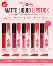 Load image into Gallery viewer, Miss Pouty HOT LIPZ Matte Liquid Lipstick – Luscious Colour with a Smooth Matte Finish
