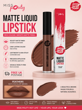 Load image into Gallery viewer, Miss Pouty HOT LIPZ Matte Liquid Lipstick – Luscious Colour with a Smooth Matte Finish