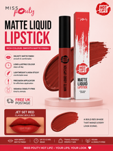 Load image into Gallery viewer, Miss Pouty HOT LIPZ Matte Liquid Lipstick – Luscious Colour with a Smooth Matte Finish