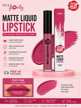 Load image into Gallery viewer, Miss Pouty HOT LIPZ Matte Liquid Lipstick – Luscious Colour with a Smooth Matte Finish