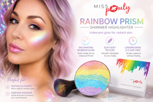 Load image into Gallery viewer, Miss Pouty Rainbow Prism Shimmer Highlighter – Iridescent Glow for Radiant Skin
