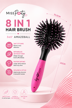 Load image into Gallery viewer, Miss Pouty 360° AmazeBall 8-in-1 Hairbrush | Fast Drying &amp; Detangling | Free UK Delivery