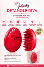 Load image into Gallery viewer, Miss Pouty Detangle Diva Hair Brush – Pain-Free Detangling | Free UK Delivery