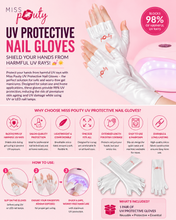 Load image into Gallery viewer, Miss Pouty UV Protective Nail Gloves – Shield Your Hands from Harmful UV Rays!