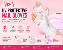 Load image into Gallery viewer, Miss Pouty UV Protective Nail Gloves – Shield Your Hands from Harmful UV Rays!