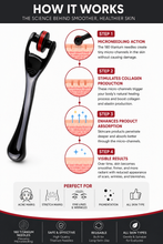 Load image into Gallery viewer, MT Titanium Derma Roller Collection 180 Needle