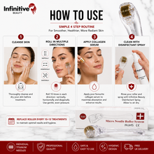 Load image into Gallery viewer, Premium 200 Titanium Derma Roller – Fine Individual Needles - Free Delivery