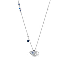 Load image into Gallery viewer, Diamond Style London - Multi Charm Evil Eye Pendant (Item code: Multieyepen)