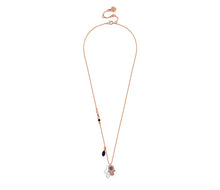 Load image into Gallery viewer, Diamond Style London - Multi Charm Hamsa Hand Pendant in Rose (Item code: Multihamsapenrose)