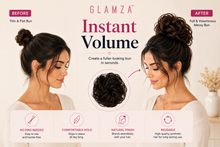 Load image into Gallery viewer, Messy Hair Scrunchie – Instant Volume &amp; Effortless Styling | Free UK Delivery