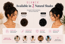 Load image into Gallery viewer, Messy Hair Scrunchie – Instant Volume &amp; Effortless Styling | Free UK Delivery
