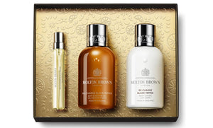 Molton Brown Re-charge Black Pepper Travel Size Trio Gift Set – Woody Fragrance Collection