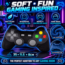 Load image into Gallery viewer, Puckator Plush Gaming Controller Cushion – Soft Gamer Pillow &amp; Novelty Gift – 35cm