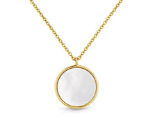 Load image into Gallery viewer, Diamond Style London - Pearl Clover Pendant in Gold plating (Item code: Pearlcloverpengold)