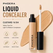 Load image into Gallery viewer, Phoera Concealer Full Coverage Liquid – Flawless, Long-Lasting &amp; Hydrating – Free UK Delivery