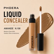Load image into Gallery viewer, Phoera Concealer Full Coverage Liquid – Flawless, Long-Lasting &amp; Hydrating – Free UK Delivery