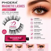 Load image into Gallery viewer, Phoera Magnetic Eyelashes - 3 Stunning Designs with Free UK Postage