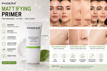 Load image into Gallery viewer, Phoera Mattifying Primer – 24ml with Free UK Postage