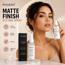 Load image into Gallery viewer, Phoera Matte Finish Setting Spray 50ml – Long-Lasting, Lightweight &amp; Breathable - Free Delivery